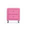 Baxton Studio Stella Crystal Tufted Pink Leather Modern Nightstand 113-6050 - alternate 1